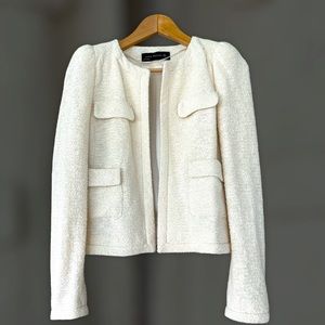 Zara Woman tweed blazer